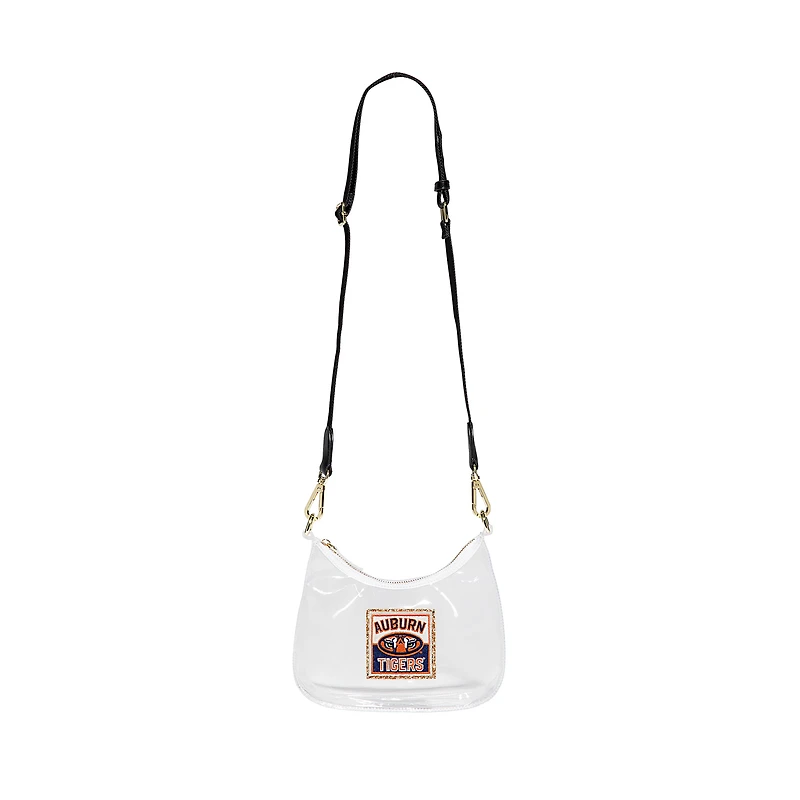 Stoney Clover Lane Auburn Tigers Clear Curved Crossbody