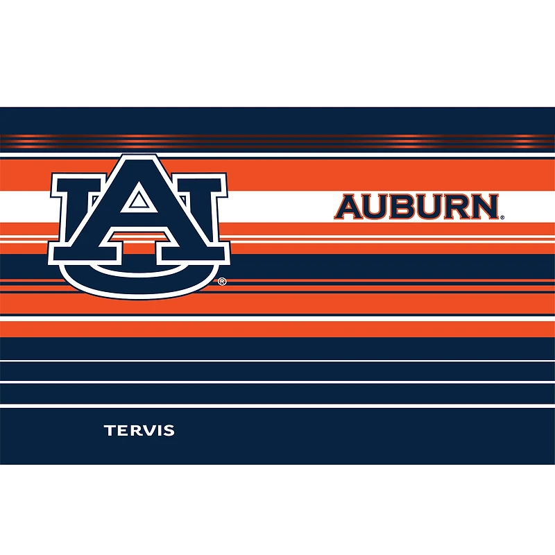 Tervis Auburn Tigres 30oz. Gobelet en acier inoxydable à rayures Hype