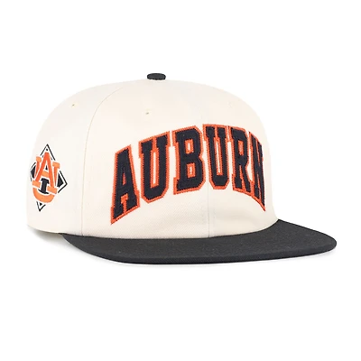 Casquette unisexe ajustable « Auburn Tigers » '47 Natural - Crossover Off Hand - Captain