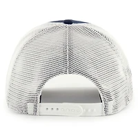 Casquette ajustable unisexe « 47 Navy Auburn Tigers Contemporary Basics Foundation Trucker Hitch »