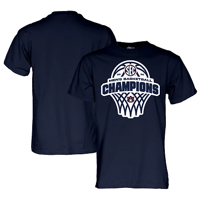 Unisex Blue 84 Navy Auburn Tigers 2025 SEC Men's Basketball Regular Season Champions Locker Room T-Shirt