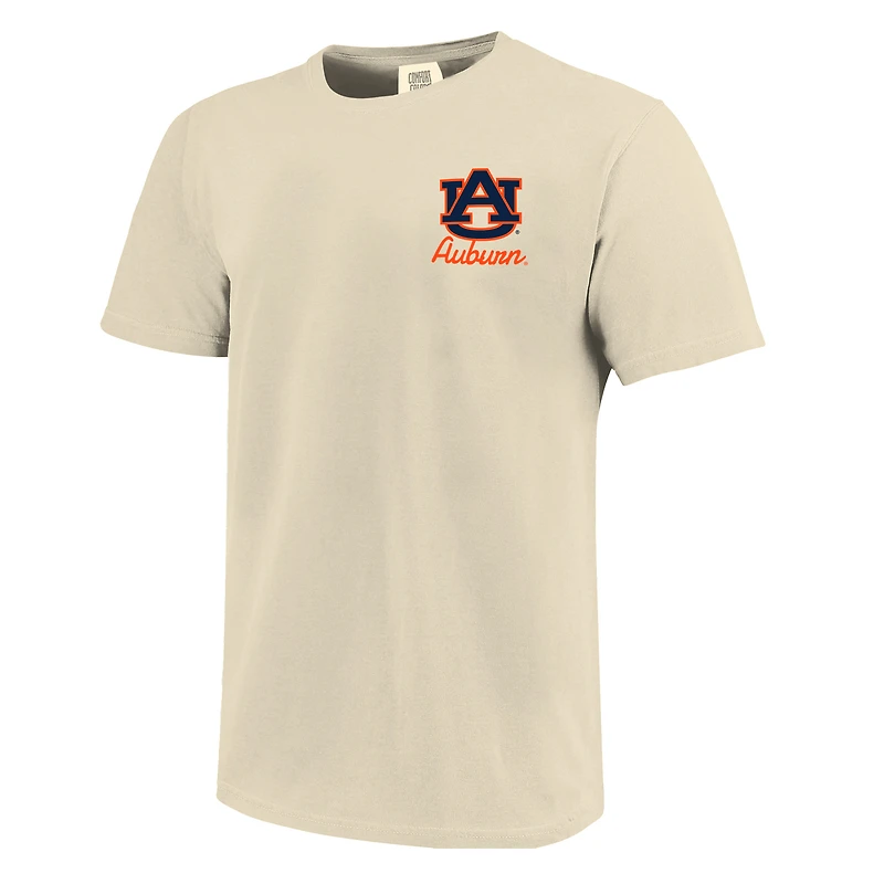 Unisex Image One  Natural Auburn Tigers Hyper Local Rollin' T-Shirt