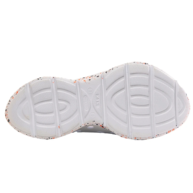 Chaussures unisexes Kane Footwear White Auburn Tigers Speckle Recovery
