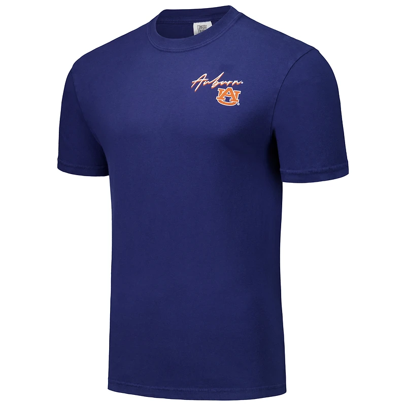 T-shirt unisexe bleu marine Auburn Tigers Hyper Local Lovely Wall