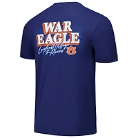 T-shirt unisexe bleu marine Auburn Tigers Hyper Local Lovely Wall