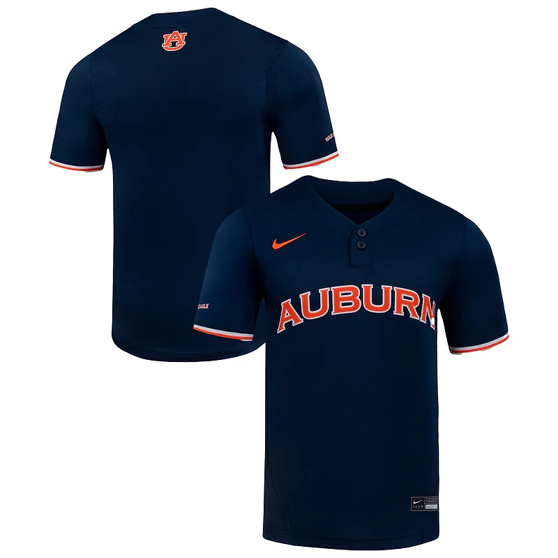 Maillot de softball unisexe Nike bleu marine Auburn Tigers Limited