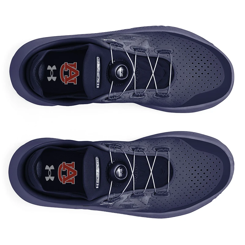 Unisex Under Armour Navy Auburn Tigers SlipSpeed Running Shoes