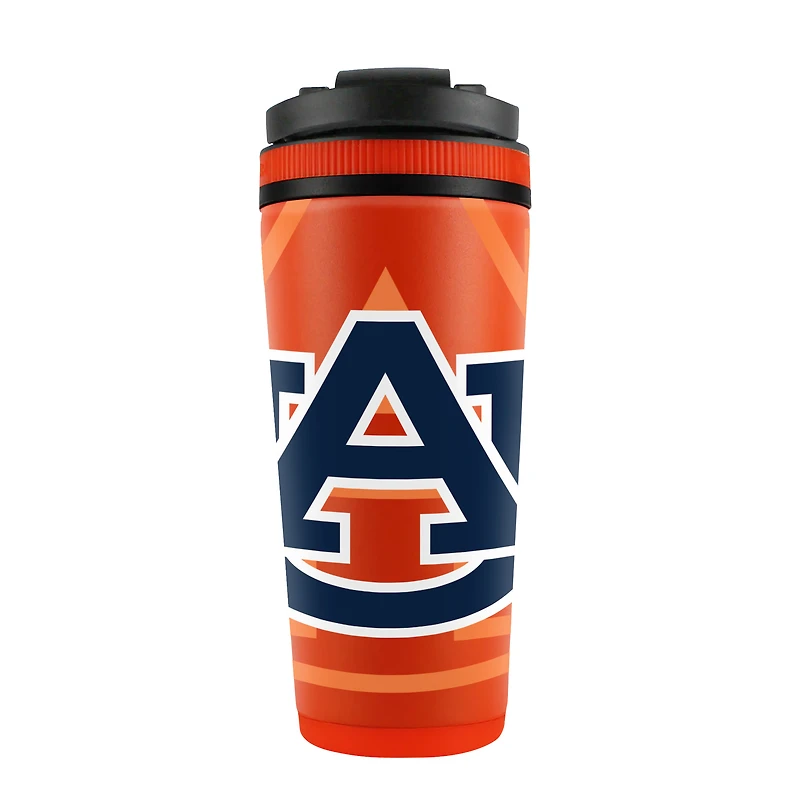 Bouteille shaker WinCraft Auburn Tigers 26 oz en acier inoxydable 4D