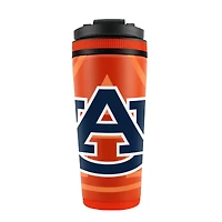 Bouteille shaker WinCraft Auburn Tigers 26 oz en acier inoxydable 4D