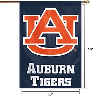 WinCraft Auburn Tigers 28 "x 40" Bannière verticale simple face avec nom complet