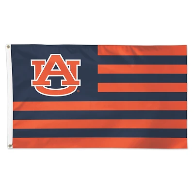 WinCraft Auburn Tigers 3' x 5' Stripe Deluxe Single-Sided Flag