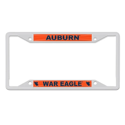 Cadre de plaque d'immatriculation couleur chrome WinCraft Auburn Tigers