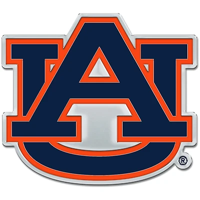WinCraft Auburn Tigers Colored Chrome Auto Emblem