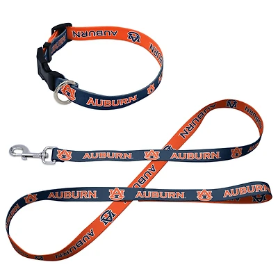 WinCraft Auburn Tigers Pet Leash and Collar Set