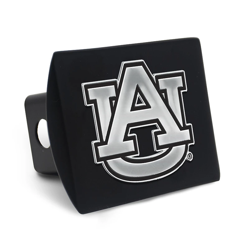 Cache-attelage WinCraft Auburn Tigers Premium en métal chromé avec logo