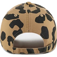Women's '47 Auburn Tigers Rosette Leopard Clean Up Adjustable Hat