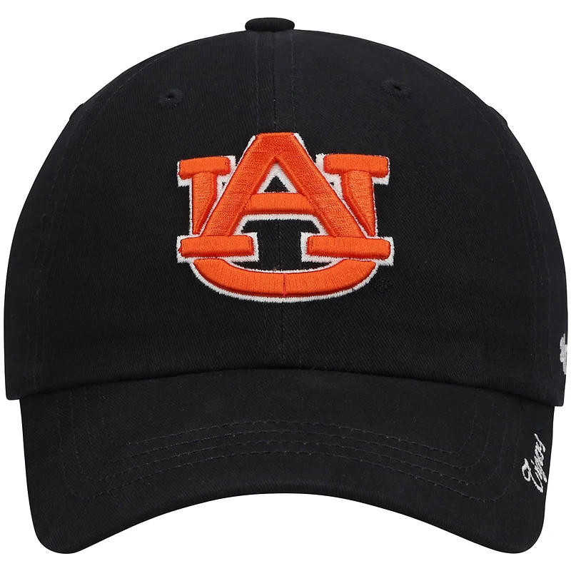 Casquette ajustable '47 Navy Auburn Tigers Miata Clean Up Logo pour femme