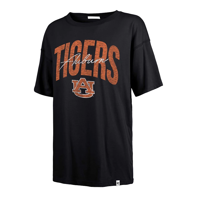 Women's '47  Navy Auburn Tigers Muse Sadie T-Shirt