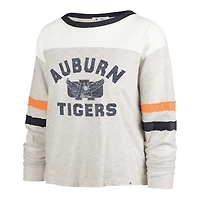 T-shirt à manches longues '47 Oatmeal Auburn Tigers Vault All Class Lena pour femme