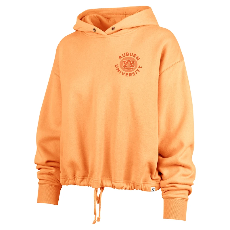 Women's '47  Orange Auburn Tigers Luminance Dot Venice Pullover Hoodie