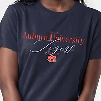 Women's Champion  Navy Auburn Tigers Lifestyle T-Shirt