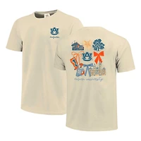 T-shirt Coquette pour femme, couleurs confort, motif Tigres Auburn naturel