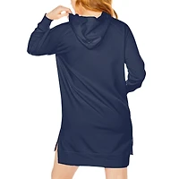 Women's Gameday Couture Navy Auburn Tigers Take a Knee Raglan Hooded Sweatshirt Dress