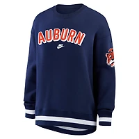 Women's Nike Navy Auburn Tigers Oversized Legacy Phoenix Sweatshirt