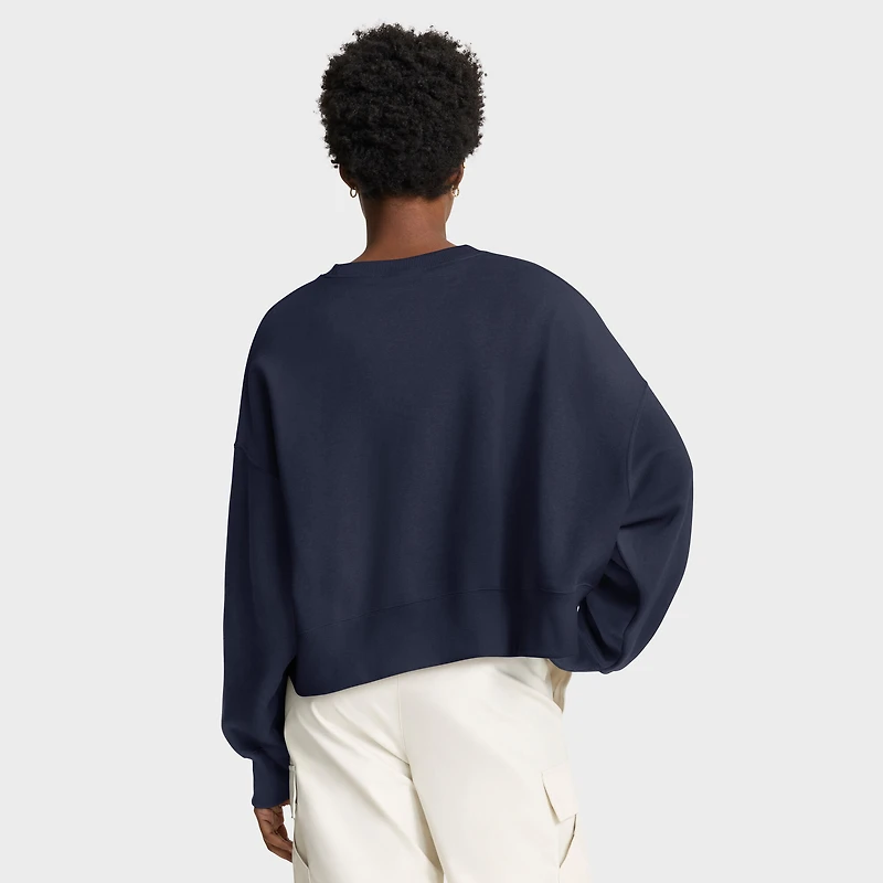 Women's Nike Navy Auburn Tigers Oversized Phoenix Arch Pullover Sweatshirt