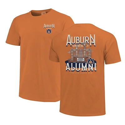 Women's Orange Auburn Tigers Comfort Colors Campus Alumni T-Shirt