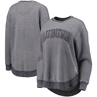 Sweat-shirt pull-over Pressbox Navy Auburn Tigers Ponchoville pour femmes