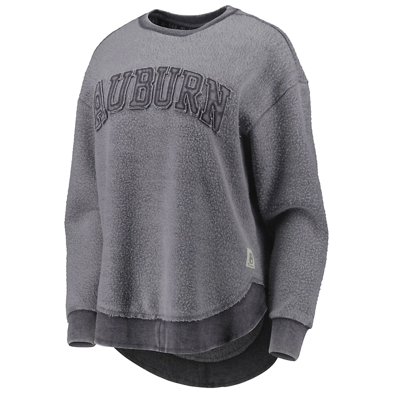 Sweat-shirt Pressbox Navy Auburn Tigers Ponchoville pour femme