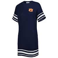 Women's Touch Navy Auburn Tigers Cascade T-Shirt Dress