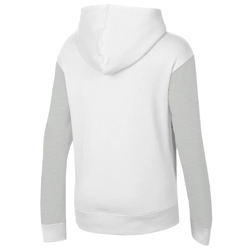 Women's Under Armour White Auburn Tigers All Day Pullover Hoodie