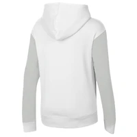 Women's Under Armour White Auburn Tigers All Day Pullover Hoodie