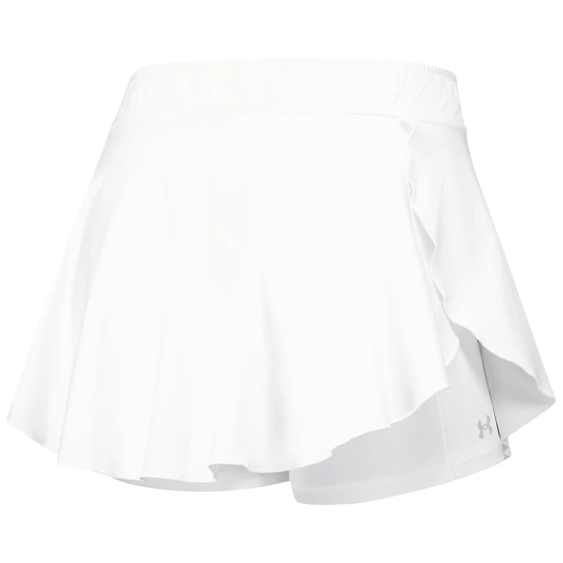 Jupe-short souple Under Armour Gameday Split pour femme Auburn Tigers blanche