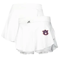 Jupe-short souple Under Armour Gameday Split pour femme Auburn Tigers blanche