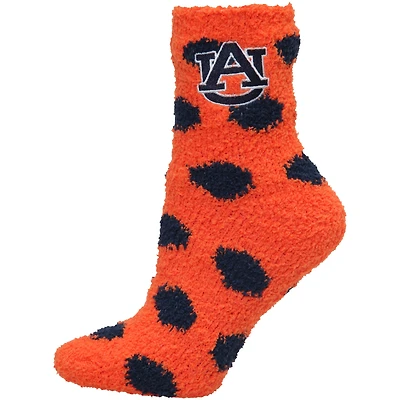 Chaussettes ZooZatz Auburn Tigers Plush Dot pour femmes