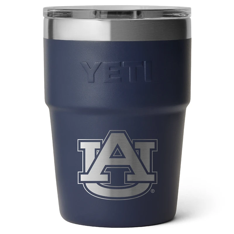 YETI Auburn Tigers 16oz. Rambler Stackable Cup with Magslider Lid