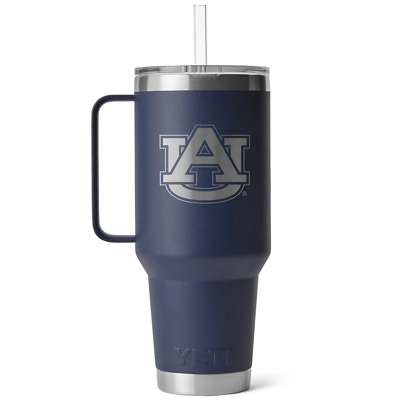 Tasse à paille Rambler YETI Auburn Tigers Primary (1,27 l)