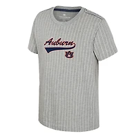 Youth Colosseum  Heather Gray Auburn Tigers Airball Baseball T-Shirt