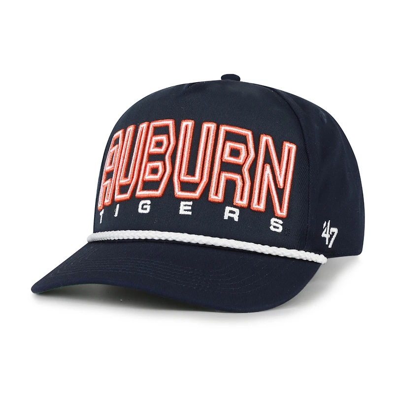 Youth '47 Navy Auburn Tigers Byline Hitch Adjustable Hat