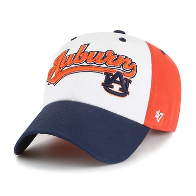 Casquette ajustable « Youth '47 White Auburn Tigers Scooter Clean Up »