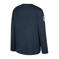 Youth Colosseum Heather Navy Auburn Tigers OHT Military Appreciation Oorah Long Sleeve T-Shirt