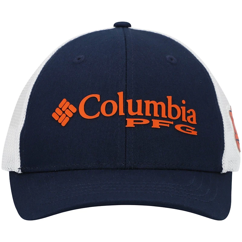 Junior Columbia Marine Auburn Tigers Collegiate PFG Snapback Hat