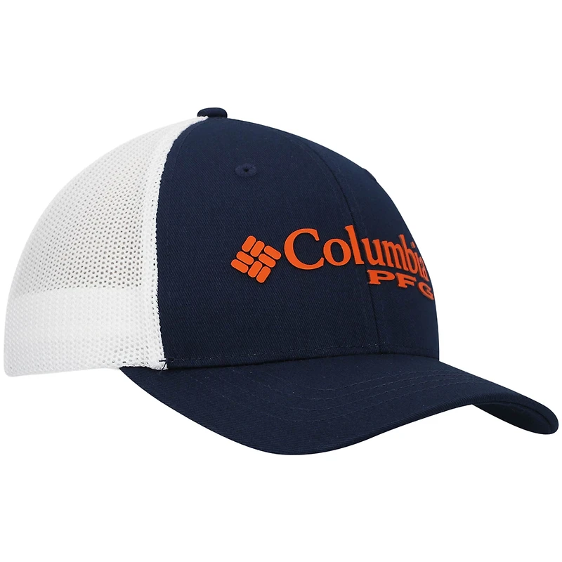 Junior Columbia Marine Auburn Tigers Collegiate PFG Snapback Hat