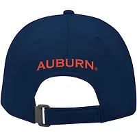 Casquette ajustable Performance Under Armour Tigers Auburn Blitzing Accent bleu marine pour jeune