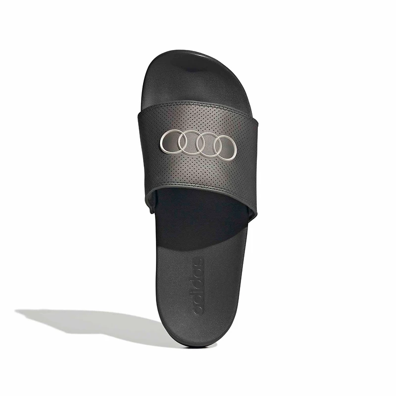 Men's adidas Black Audi F1 Adilette Comfort Slide Sandals