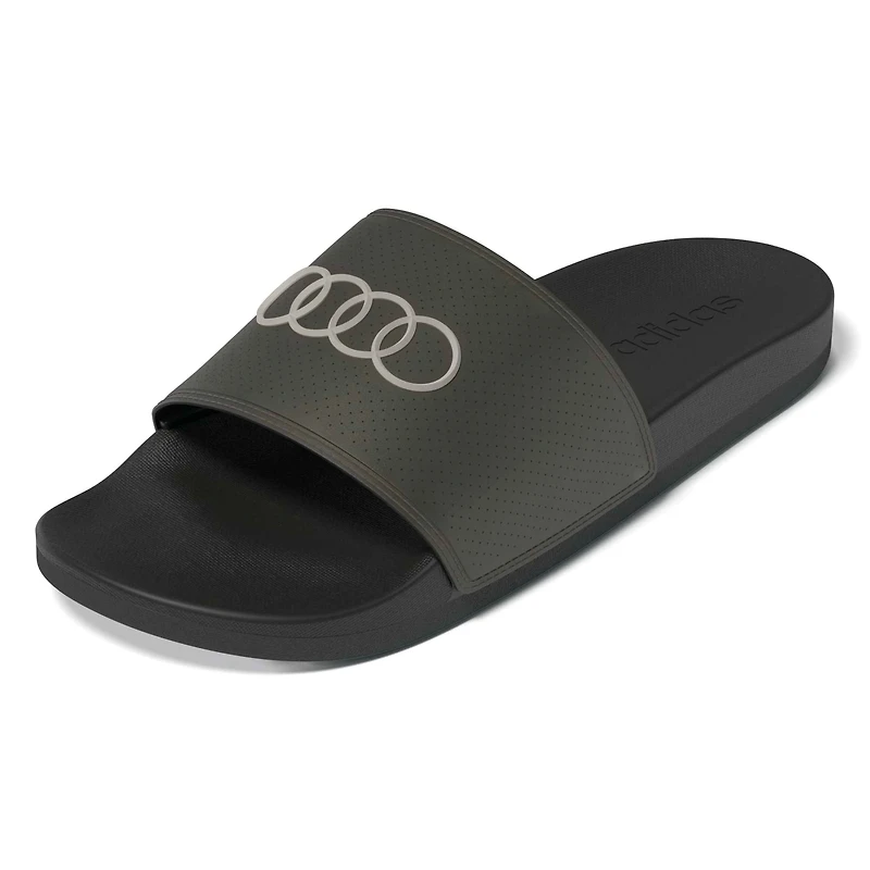 Sandales confortables adidas Audi F1 Adilette noires pour homme