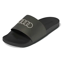 Sandales confortables adidas Audi F1 Adilette noires pour homme